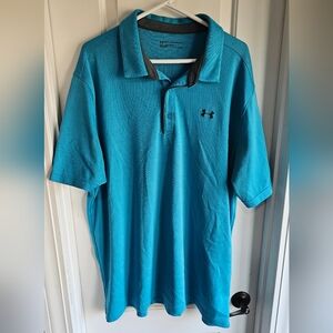 Under Armour Men's Teal Polo Shirt